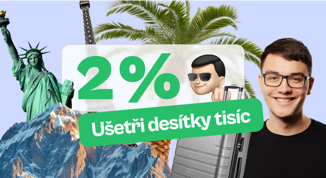 2% Ušetři desítky tisíc